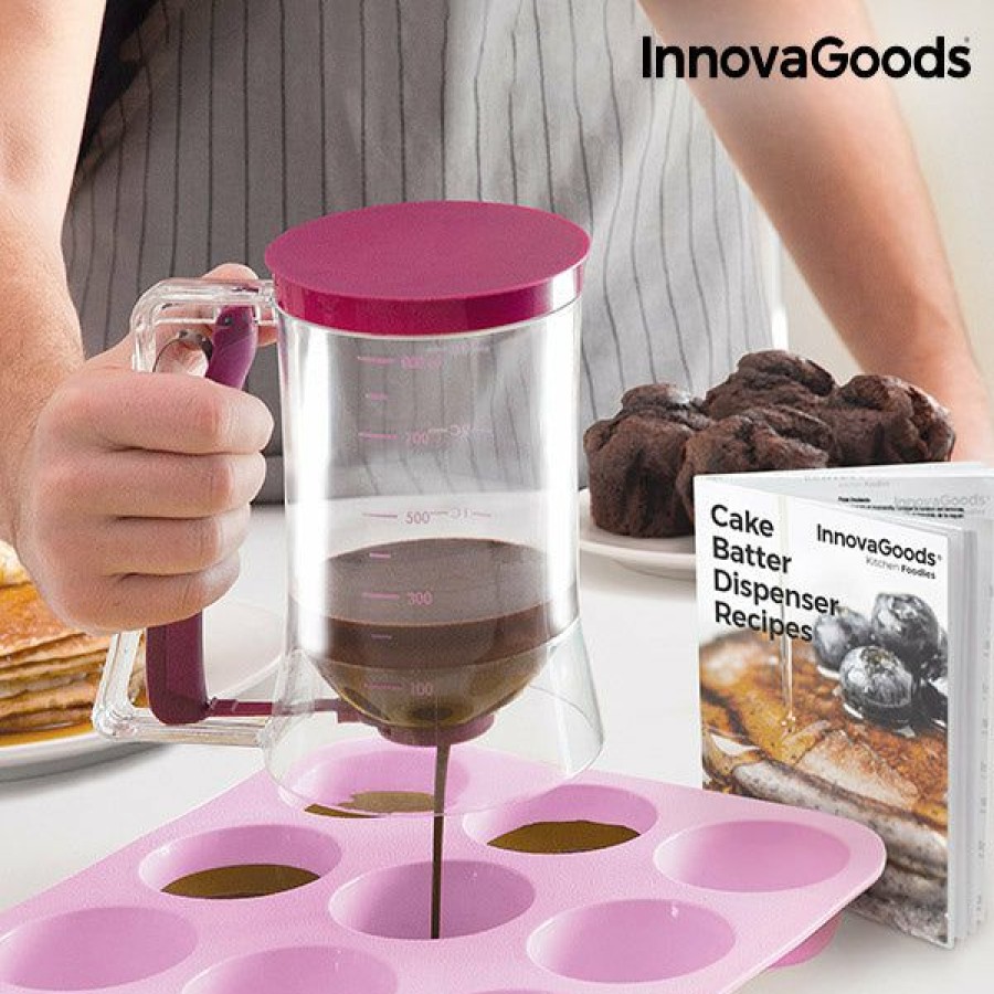 Cozinha InnovaGoods | Caneca Dispensadora De Confeitaria Com Livro De Receitas Innovagoods