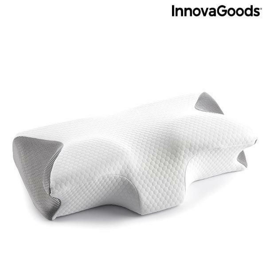 Bem-estar InnovaGoods | Almofada Cervical Viscoelastica Com Contorno Ergonomico Conforti Innovagoods