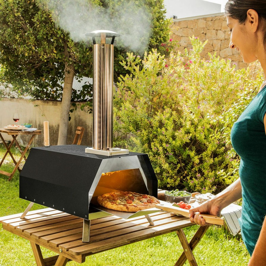 Casa InnovaGoods | Forno De Pellets Para Pizza Com Acessorios Pizzahven Innovagoods