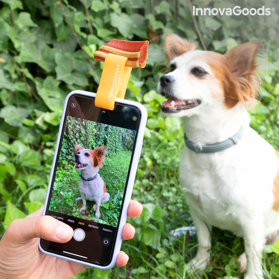 engenhoca InnovaGoods | Clipe De Selfies Para Animais De Estimacao Pefie Innovagoods