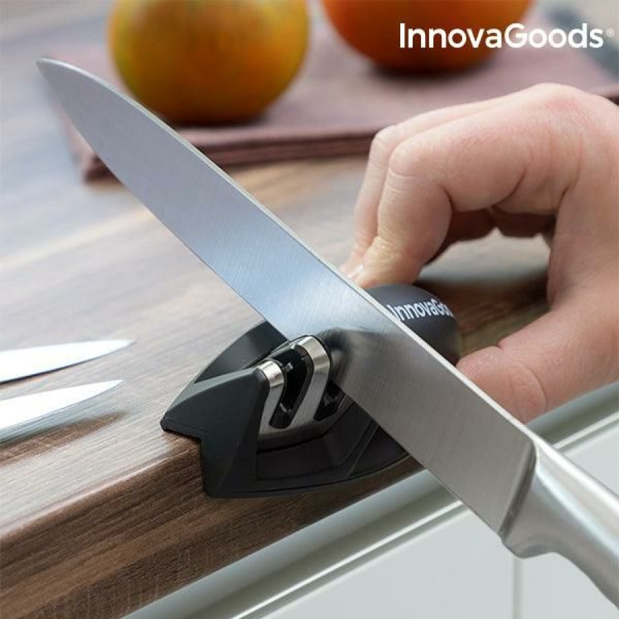 Cozinha InnovaGoods | Afiador De Facas Compacto Knedhger Innovagoods