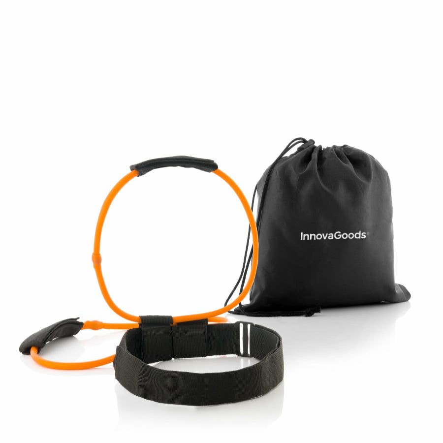 Bem-estar InnovaGoods | Cinto Com Elasticos De Resistencia Para Gluteos E Guia De Exercicios Bootrainer Innovagoods