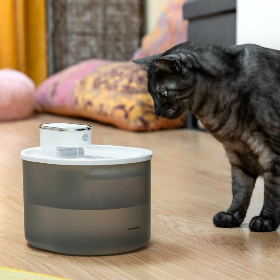 engenhoca InnovaGoods | Fonte Para Gatos Recarregavel Com Sensor Refopet Innovagoods