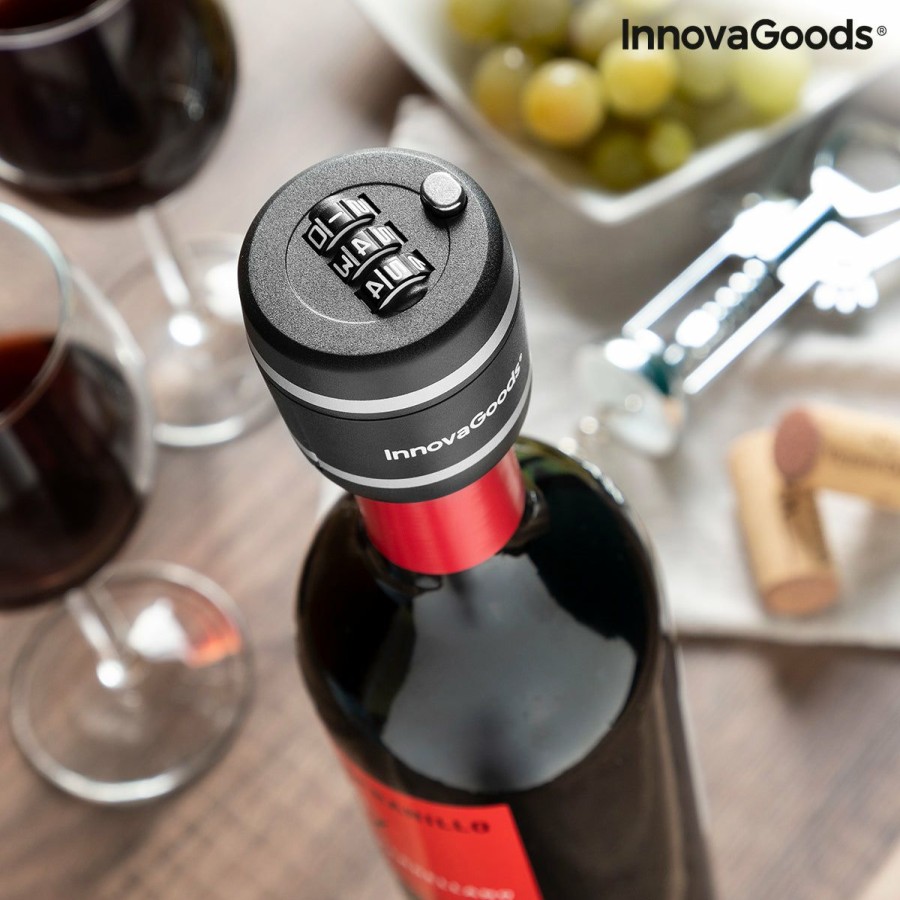 Cozinha InnovaGoods | Cadeado Para Garrafas De Vinho Botlock Innovagoods