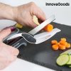 Cozinha InnovaGoods | Faca-Tesoura Com Mini Tabua De Cortar Integrada Scible Innovagoods