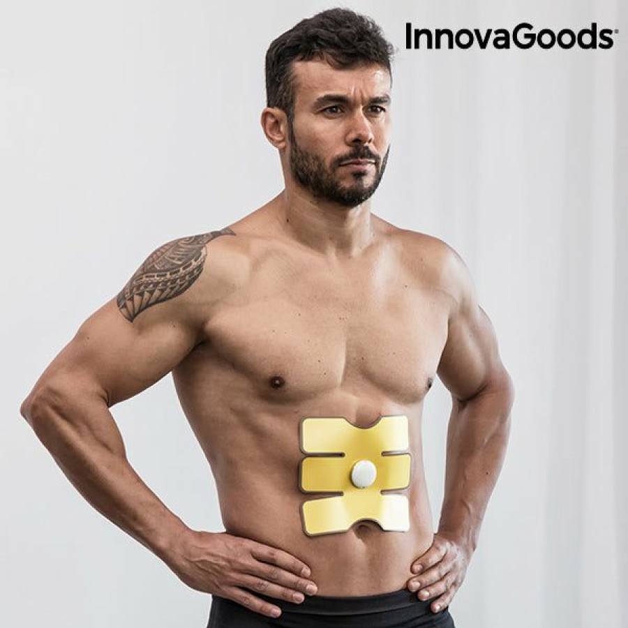 Bem-estar InnovaGoods | Adesivo Eletroestimulador Abdominal Elektrainer Innovagoods