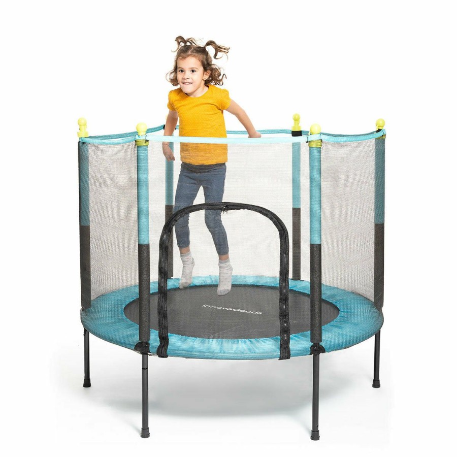 engenhoca InnovaGoods | Cama Elastica Infantil Com Rede De Seguranca Kidine Innovagoods