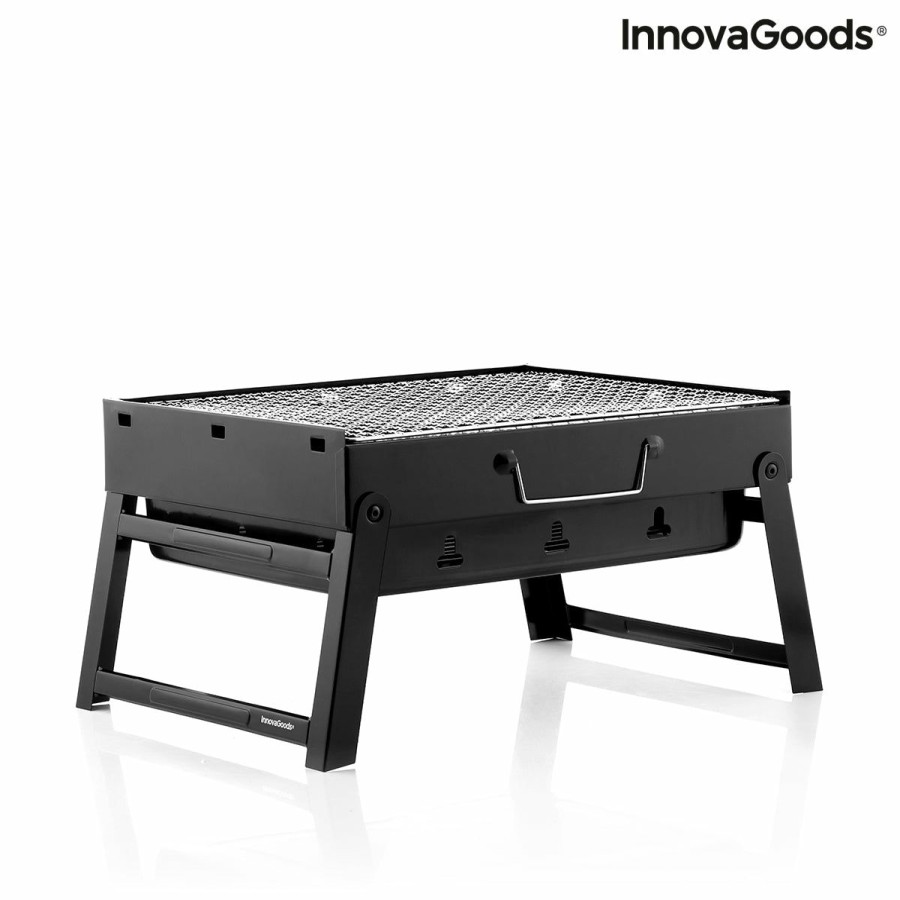 Casa InnovaGoods | Grelhador Dobravel Portatil Para Carvao Bearbq Innovagoods