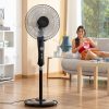 Casa InnovaGoods | Ventilador De Pe Innovagoods Breezinn Preto 45 W