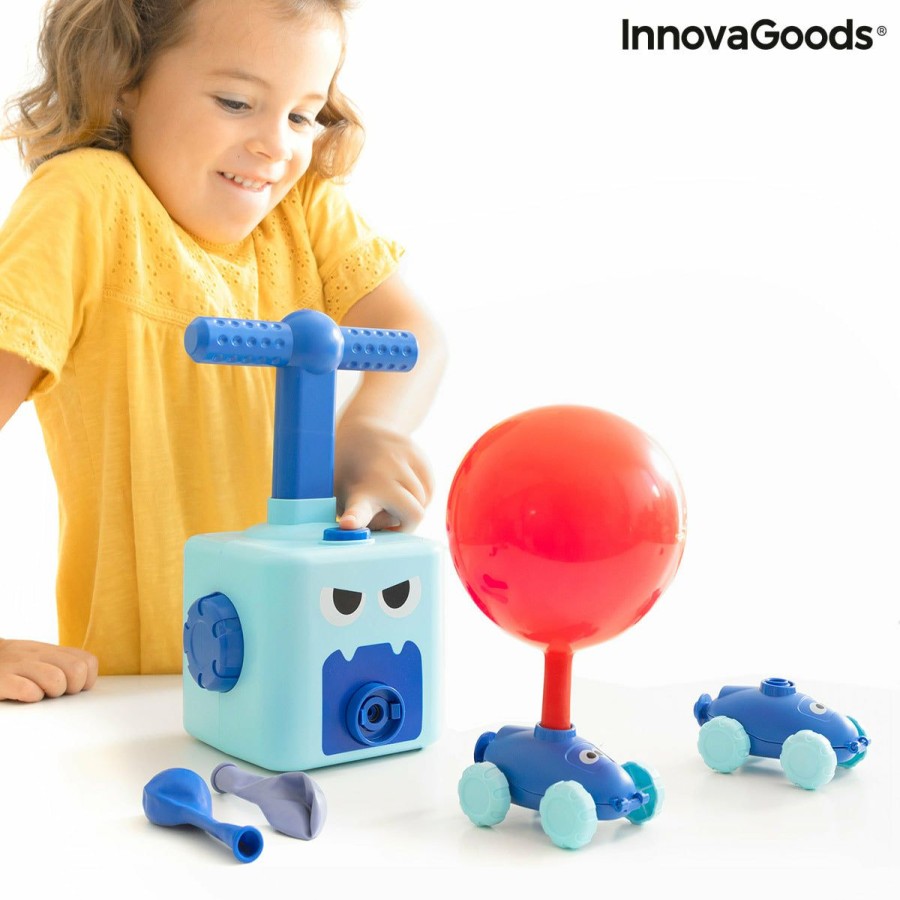 engenhoca InnovaGoods | Brinquedo Lancador De Carrinhos E Globos 2 Em 1 Coyloon Innovagoods