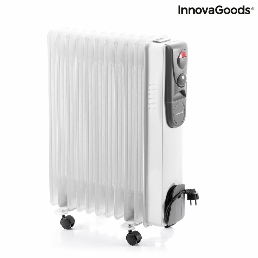 Casa InnovaGoods | Radiador De Oleo Oileven Innovagoods 2500 W (11 Corpos)