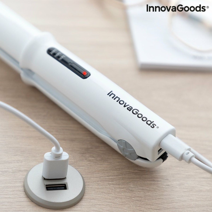 Bem-estar InnovaGoods | Alisador De Cabelo Recarregavel Com Power Bank Hesser Innovagoods