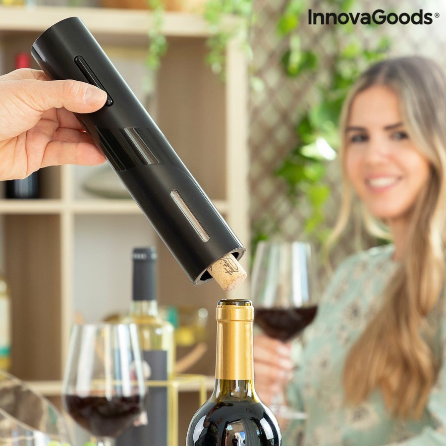 Cozinha InnovaGoods | Saca-Rolhas Eletrico Para Garrafas De Vinho Corkbot Innovagoods