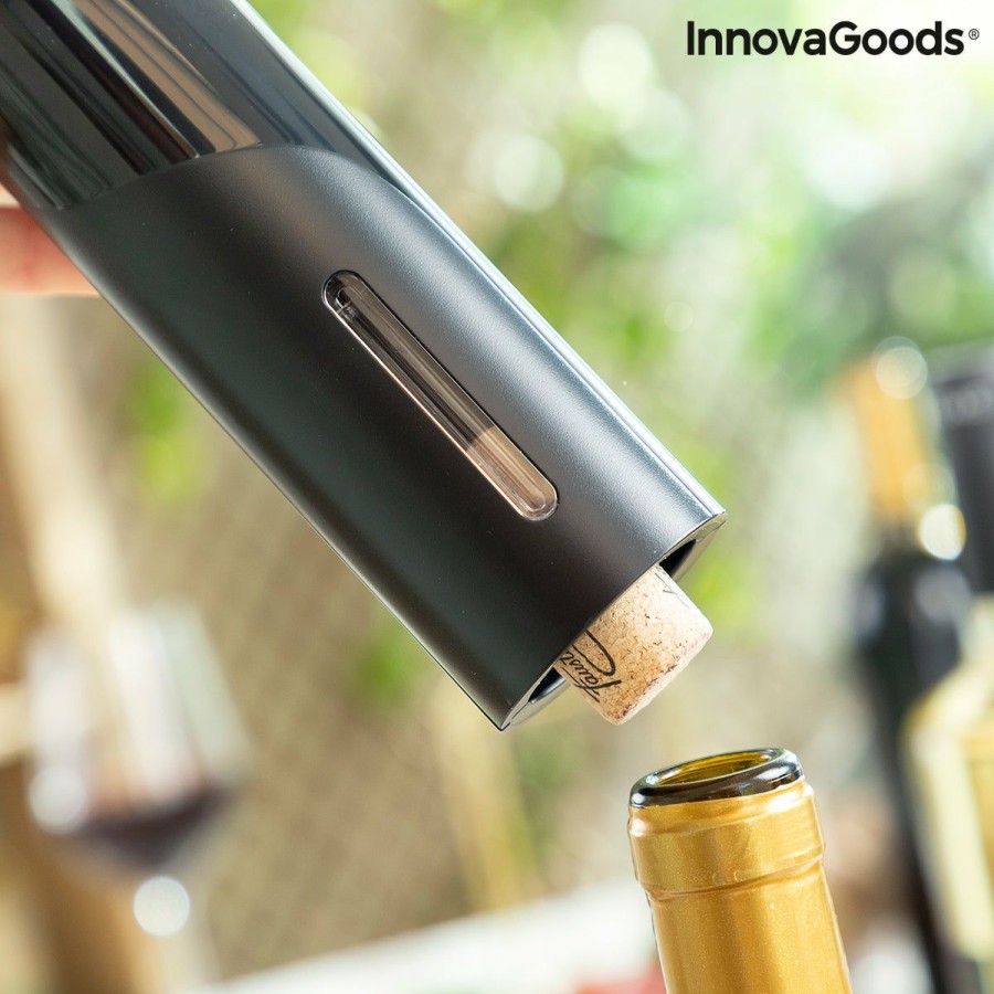 Cozinha InnovaGoods | Saca-Rolhas Eletrico Para Garrafas De Vinho Corkbot Innovagoods