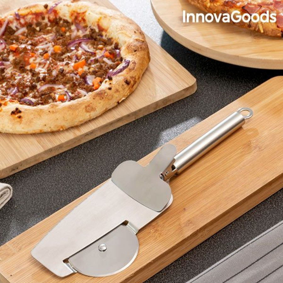 Cozinha InnovaGoods | Cortador De Pizza 4-In-1 Nice Slice Innovagoods